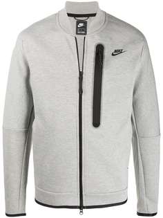 Nike толстовка на молнии с логотипом