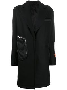 Heron Preston пальто оверсайз
