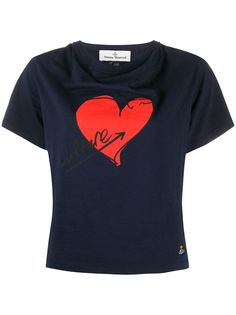 Vivienne Westwood heart print organic cotton T-shirt