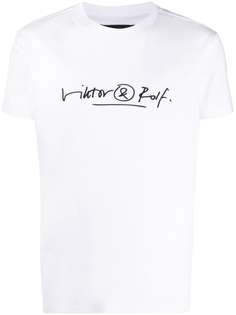 Viktor & Rolf футболка с логотипом