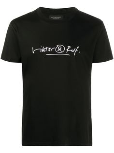 Viktor & Rolf футболка с логотипом