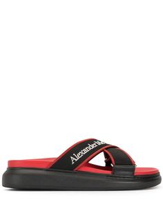 Alexander McQueen Oversized Hybrid slides