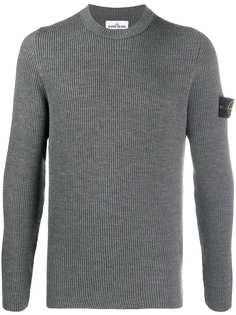 Stone Island джемпер с нашивкой-логотипом