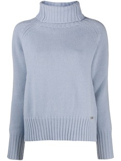 Manzoni 24 roll neck raglan sleeve jumper