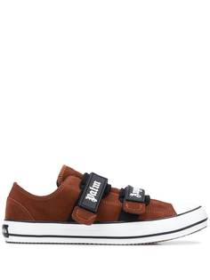 Palm Angels VELCRO VULCANIZED SNEAKER BROWN WHITE