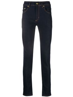 Versace Jeans Couture джинсы кроя слим с вышитым логотипом