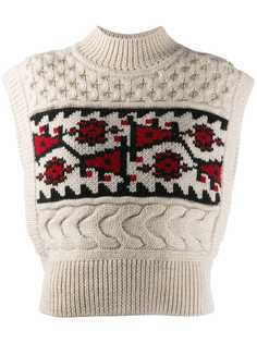 Isabel Marant Étoile трикотажный джемпер без рукавов