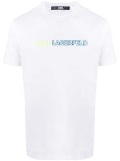 Karl Lagerfeld футболка с круглым вырезом и логотипом