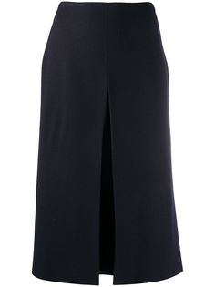 Jil Sander юбка миди со складками