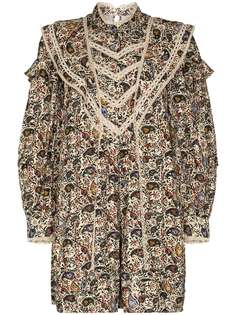 Isabel Marant Étoile платье мини с цветочным принтом