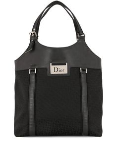 Christian Dior сумка-тоут Street Chic pre-owned с узором Trotter