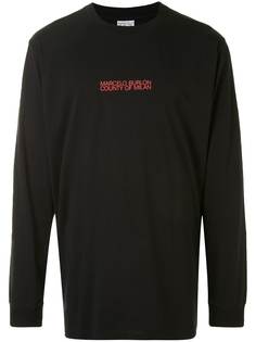 Marcelo Burlon County of Milan футболка с логотипом
