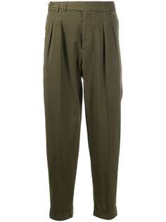 Pt01 укороченные брюки со складками