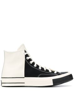 Converse высокие кроссовки со вставками