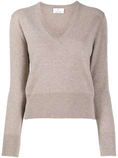 Allude кашемировый джемпер с V-образным вырезом