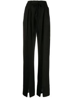 Ann Demeulemeester широкие брюки с завышенной талией