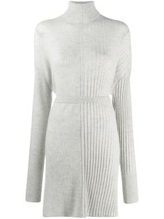 Helmut Lang платье с высоким воротником