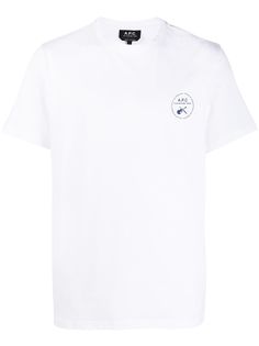 A.P.C. футболка с логотипом