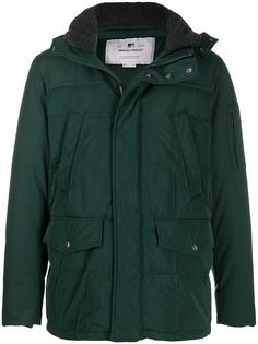 Woolrich пуховик с капюшоном