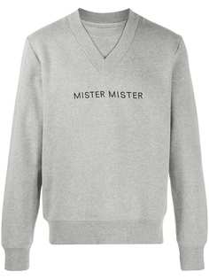Viktor & Rolf толстовка Mister с V-образным вырезом и вышивкой