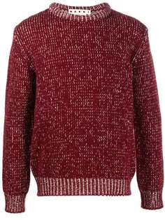 Marni contrast-knit jumper