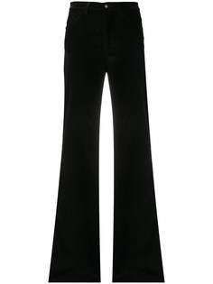 Etro вельветовые брюки bootcut
