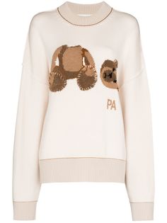 Palm Angels толстовка Bear с логотипом