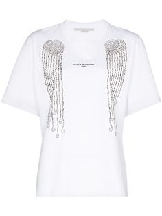 Stella McCartney декорированная футболка