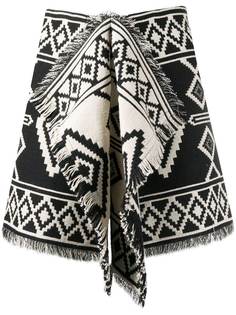 Isabel Marant Étoile юбка мини с бахромой
