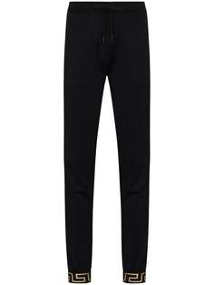 Versace спортивные брюки с узором Greca