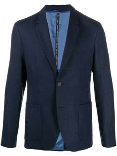 BOSS однобортный пиджак узкого кроя