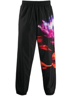 Marcelo Burlon County of Milan спортивные брюки с графичным принтом
