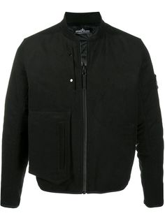 Stone Island Shadow Project бомбер с нашивкой-логотипом