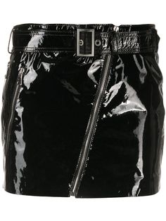 Manokhi лакированная юбка мини