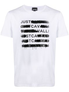 Just Cavalli футболка с логотипом