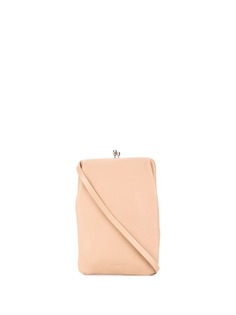 Jil Sander клатч с защелкой