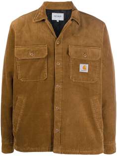 Carhartt WIP рубашка с нашивкой-логотипом