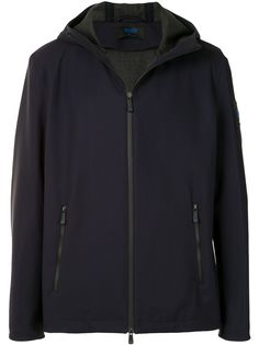 Kiton куртка с нашивкой-логотипом
