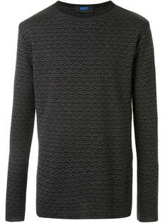 Kiton джемпер с геометричным узором