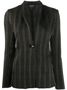 Giorgio Armani блейзер в полоску