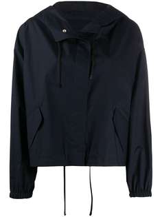Jil Sander легкая куртка с капюшоном