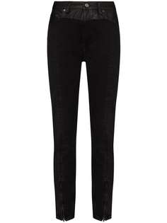 Ksubi KSUBI SLIM PIN HW CNTRST LTHR DNIM JNS W