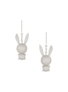 Natasha Zinko серьги Diamond Bunny