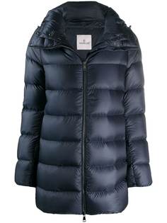 Moncler двухслойный пуховик Ange