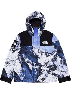 Supreme парка с принтом Supreme x The North Face