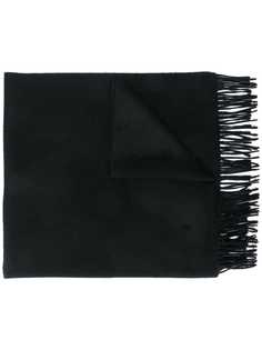 Givenchy wool-cashmere blend fringed scarf