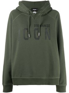 Dsquared2 худи Icon из джерси