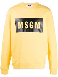 MSGM толстовка с логотипом