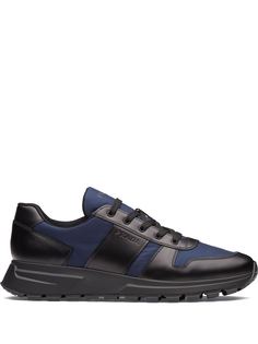 Prada кроссовки в двух тонах