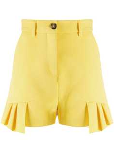 MSGM frill trim shorts
